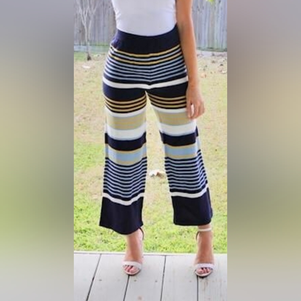 New Urban Outfitters Striped Knit Sweater Pants Size XS